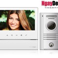 Màn hình màu chuông cửa không tay nghe gọi điện thấy hình