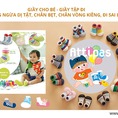 Giầy cho bé, giầy tập đi phòng ngừa dị tật chân bẹt, chân cong