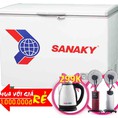 Tủ Đông Sanaky 220 Lít Vh 2299hy2 Đồng R134a