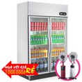 Tủ Đông Đứng Inox 2 Cánh Sanaky 950 Lít Vh 1099k Đồng R404a