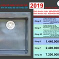 Bồn rửa chén đá nhân tạo cao cấp TiTi 1 hộc, Model: TT 104 E