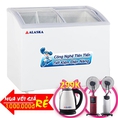 Tủ Đông Cửa Kiếng Lùa Alaska 500 Lít Sd 501y Nhôm R134a Kem