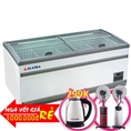 Tủ Đông Cửa Kiếng Lùa Alaska 900 Lít Sdc 950y Nhôm R404a Kem Không Đóng Tuyết