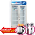 Tủ Mát Cửa Lùa 2 Cánh Alaska 1200 Lít Sl 12cs Đồng R134a
