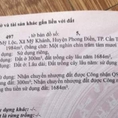 Chính chủ bán đất mặt tiền đẹp Xã Mỹ Khánh, Huyện Phong Điền, Cần Thơ