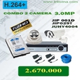 Khuyến mãiI Combo 2 Camera IP 3.0MP giá rẻ chỉ 2.670.000