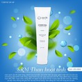 Sữa rửa mặt than hoạt tính Queenie Skin Mimistorevn