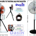 Quạt đứng công nghiệp Dasin