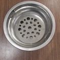 Bát đựng than hoa chất liệu inox cao cấp cho bếp nướng hút âm, hút dương Hàn Quốc