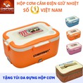 Hộp Cơm Hâm Nóng Chefman Tặng Túi Da Cao Cấp Có Quoai