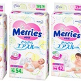 Bỉm Merries có mấy loại, các size bỉm Merries, giá bỉm Merries nội địa Nhật
