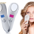 Máy chăm sóc da cầm tay Cool Warm Beauty Instrument búa massage nóng lạnh mini