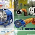 Bán quạt hút công nghiệp nối ống tại Hải Dương