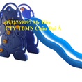 Cầu trượt mini nhập khẩu mầm non