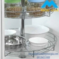 Phụ kiện tủ bếp Kệ góc tròn 4/4 TR360A