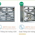 Quạt thông gió vuông 400