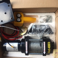 Tời Ắc Quy Tời cứu hộ ô tô Winch 4000LBS 1800kg