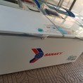 Tủ đông cũ Sanaky Inverter 761 lít VH 8699HY3, mới 96%, 2 cánh mở lên