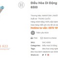 Điều Hòa Di Động Nakatomi SAC 6500