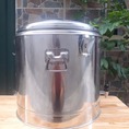 Nồi inox giữ nóng hoặc lạnh 2 lớp cách nhiệt 20 lít