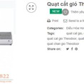 Quạt cắt gió Theodoor