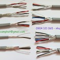 Cáp tín hiệu vặn xoắn. Cáp điều khiển. Cáp âm thanh. AWG / RS485