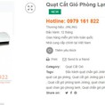 Quạt Cắt Gió Phòng Lạnh JINLING