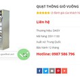 Gía quạt thông gió vuông 1100 inox