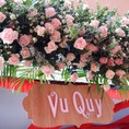 Trang trí hoa tươi cho đám cưới tại An Nhiên Wedding