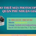 Cho thuê máy photocopy mini quận Phú Nhuận giá rẻ