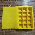 Khay đá silicon có nắp Khay làm đá bằng silicon có nắp đậy