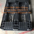 Pallet nhựa 1200 x 800 x 120 mm, Pallet nhựa nhập khẩu giá rẻ 0932411334