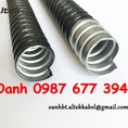 Ống ruột gà lõi thép bọc nhựa, Ống ruột gà vỏ bọc pvc và Đầu nối