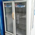 tủ rau siêu thị, tủ mát 2 cánh giá thanh lý