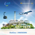 Vé máy bay Vietnam airlines hoặc Bamboo , vietjet , pacific