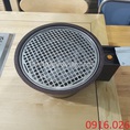 Bếp nướng than hoa âm bàn có quạt thổi