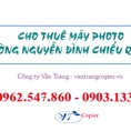 Cho thuê máy photo đường Nguyễn Đình Chiểu quận 1