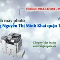 Vệ sinh máy photo đường Nguyễn Thị Minh Khai quận 1