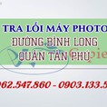 Kiểm tra máy photocopy đường Bình Long quận Tân Phú