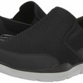 Giày Skechers Xỏ Thoáng Khí Đen Đế Trắng Big Size 45 46 47 48