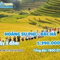Tour Hoàng Su Phì Bắc Hà 4N3Đ