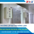 Lắp đặt kho đông lạnh công nghiệp TP.HCM