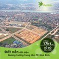 Đất nền thành phố hòa bình, giá từ 17tr/1m2