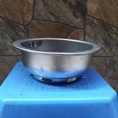 Bát đựng than inox cho bếp nướng than hoa không khói
