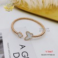 Vòng tay titan mặt bướm 3 màu 667