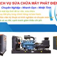 Chuyên sửa chữa máy phát điện uy tín, nhanh chóng, giá rẻ CT Công Luận
