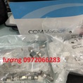 Hạt Mạng AMP 6 2111989 3 Modular Plug, Category 6, Shielded Chính Hãng hạt 3 mảnh