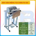 Máy hàn miệng túi dập chân SF 500 .