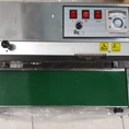 Máy hàn mép túi liên tục Fr900, máy ép miệng túi nhôm, máy ép bao nilong