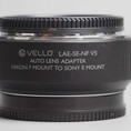 Ngàm Chuyển Vello Commlite NAE SE NF V5 Nikon F mount to Sony E mount